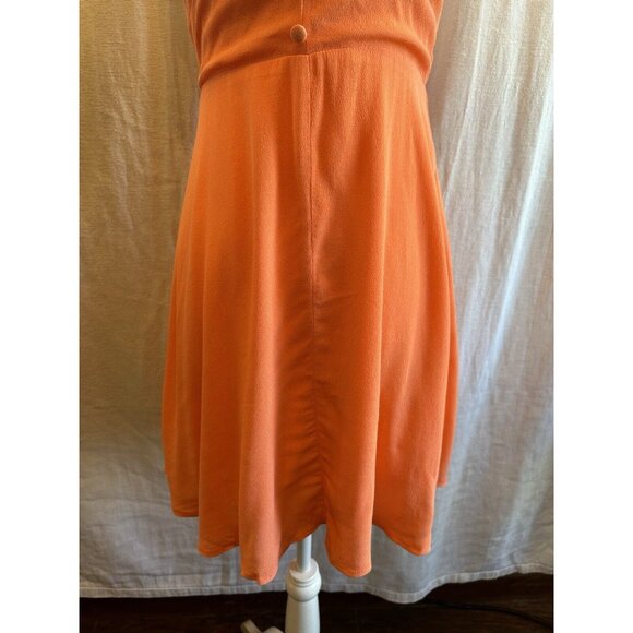 NWT Gianni Bini Dress Mango Orange Sz Small Adjustable Straps‎ Dillard’s - Picture 5 of 10